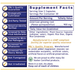 Premier Research Labs American Ginseng 900 mg 60 capsules supplement facts label