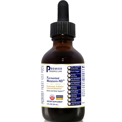 Premier Research Labs Fermented Melatonin-ND, 2 fl oz, front of bottle