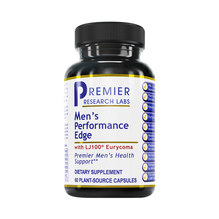 Premier Research Labs Men's Performance Edge, 60 capsules, front of bottle