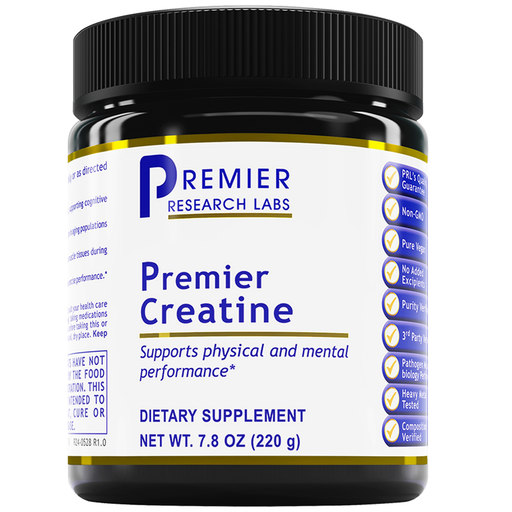 Premier Research Labs Premier Creatine, 7.8 oz, front of jar