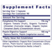 Premier Research Labs Premier HCL Activator 90 capsules supplement facts label