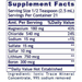 Premier Research Labs Premier pH Minerals 2 fl oz supplement facts label