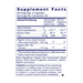 Premier Research Labs Premier Phyto-Iron 120 capsules supplement facts label
