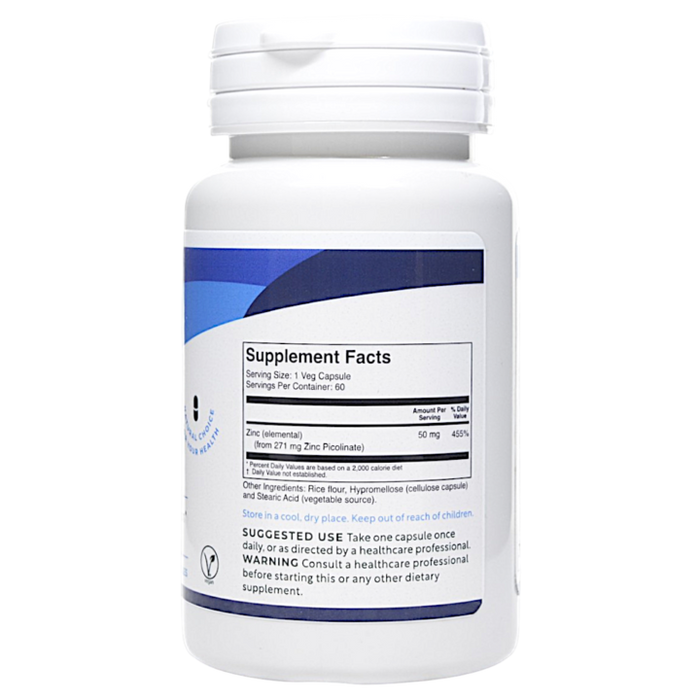 Zinc Picolinate 50 mg by BioActive Nutrients