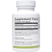 Professional Formulas Acetyl-L-Carnitine 500 mg 60 capsules supplement facts label