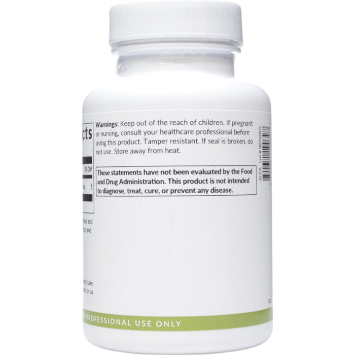 Professional Formulas Acetyl-L-Carnitine 500 mg 60 capsules warnings label