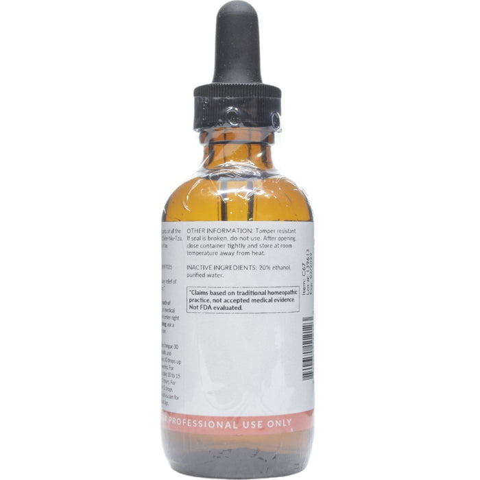 Professional Formulas Anti-Flatulence Drops 2 oz directions and inactive ingredients label