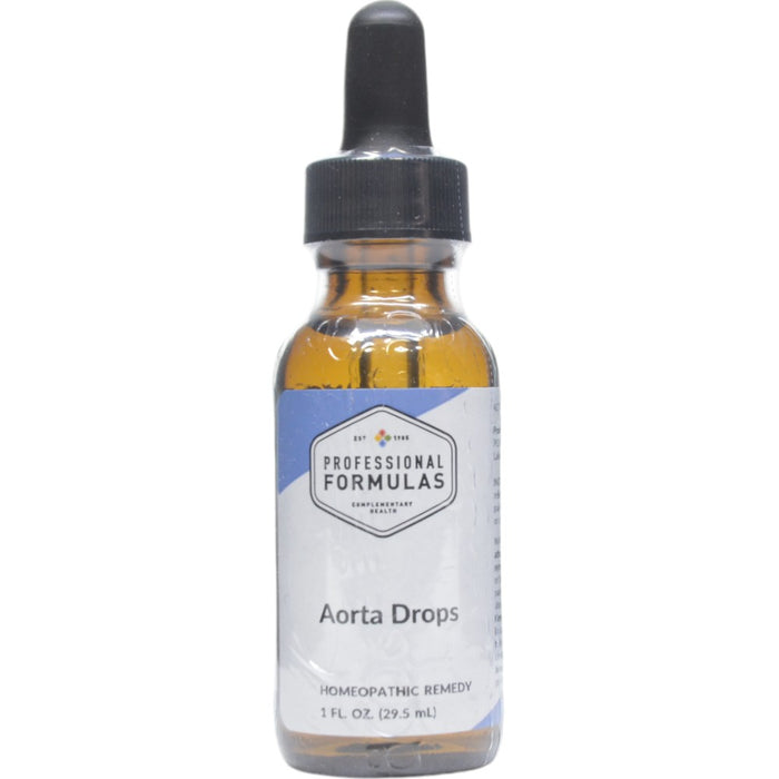 Professional Formulas Aorta Drops, 1 oz, front of bottle