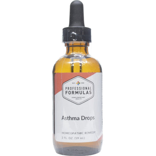 Professional Formulas Asthma Drops, 2 oz, front of bottle