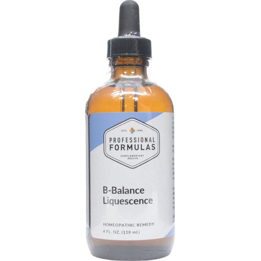 Professional Formulas B-Balance Liquescence, 4 oz, front of bottle
