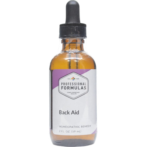Professional Formulas Back Aid, 2 oz, front of bottle