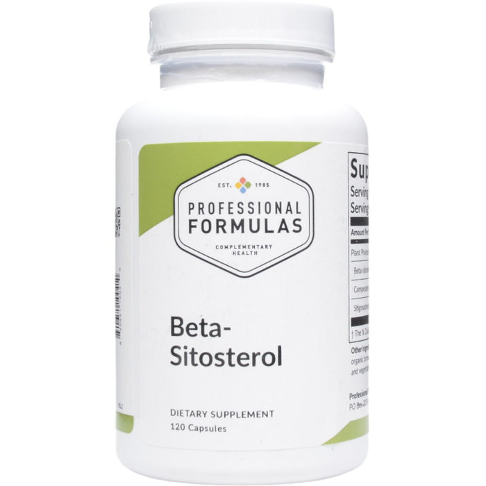 Professional Formulas Beta Sitosterol, 120 capsules, front of bottle