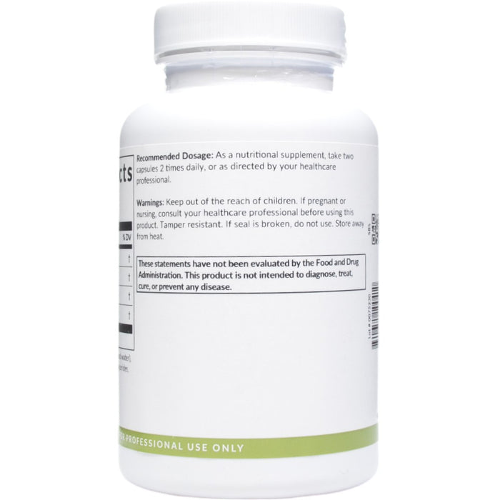 Professional Formulas Beta Sitosterol 120 capsules suggested use label
