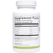 Professional Formulas Beta Sitosterol 120 capsules supplement facts label