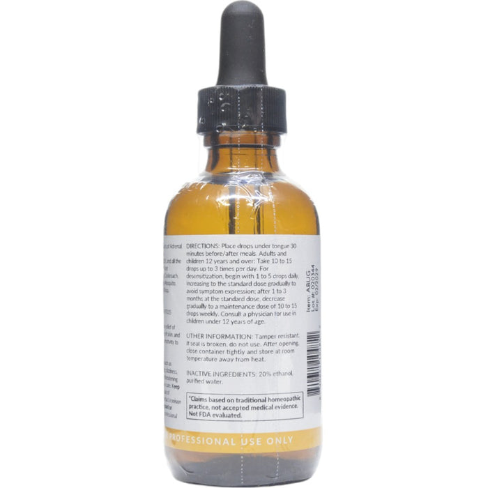 Professional Formulas Biting Insect Mix 2 oz directions and inactive ingredients label
