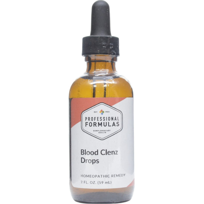 Professional Formulas Blood Clenz Drops, 2 oz, front of bottle
