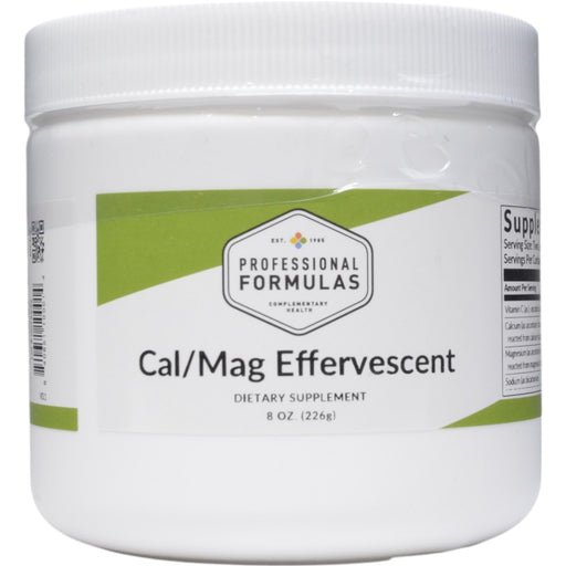 Professional Formulas Cal/Mag Effervescent, 8 oz, front of jar