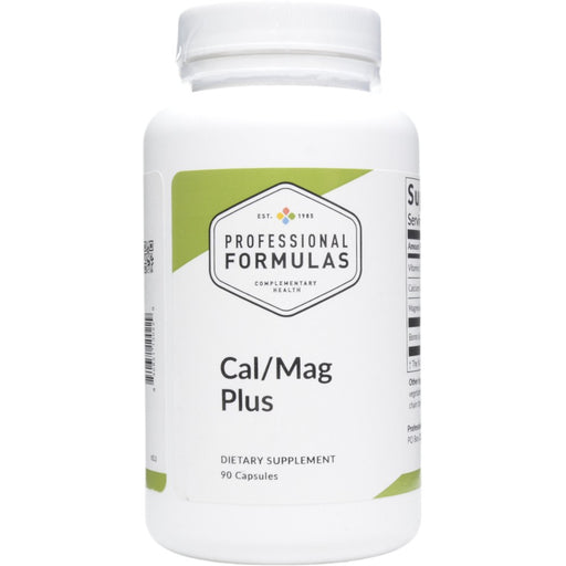 Professional Formulas Cal/Mag Plus, 90 capsules, front of bottle
