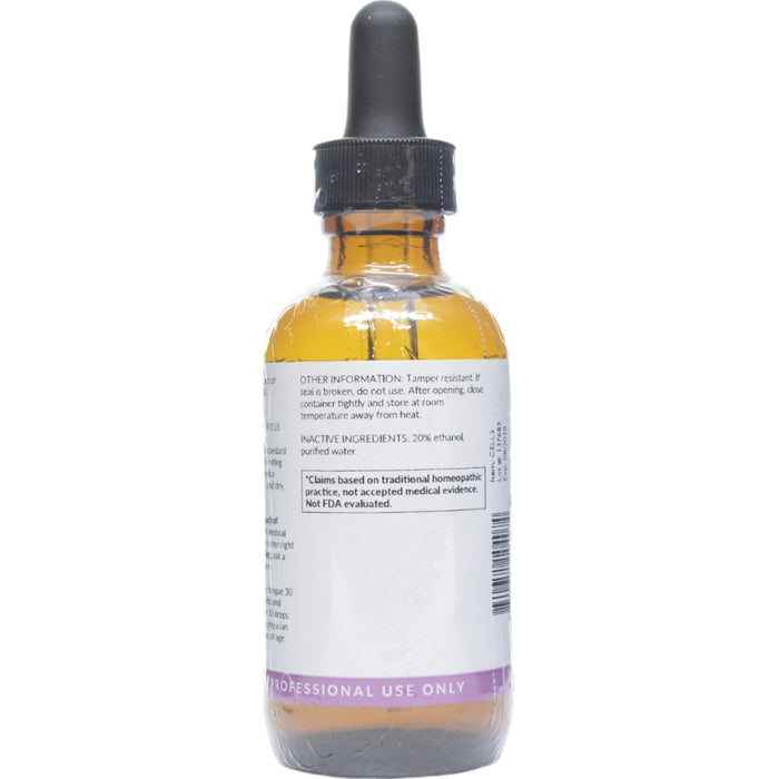 Professional Formulas Calcarea Sulphurica 2 oz directions and inactive ingredients label