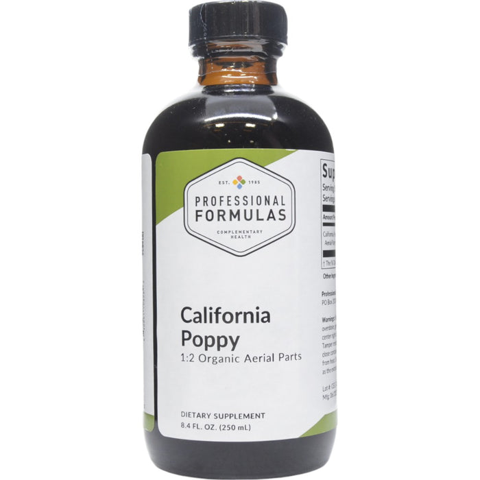Professional Formulas California Poppy (Eschscholzia californica), 8.4 oz, front of bottle