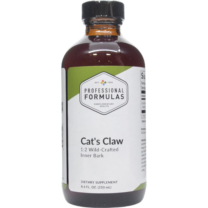 Professional Formulas Cat’s Claw (Uncaria tomentosa), 8.4 oz, front of bottle