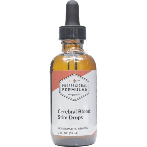 Professional Formulas Cerebral Blood Stim Drops, 2 oz, front of bottle