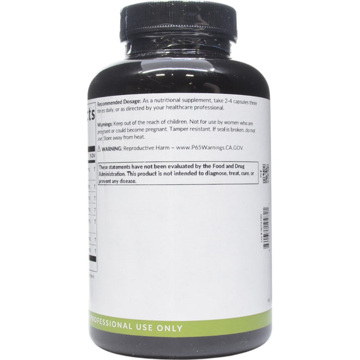 Professional Formulas CerebroTone 180 capsules directions label