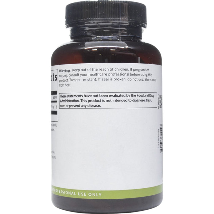 Professional Formulas Chastetree 90 capsules warnings label