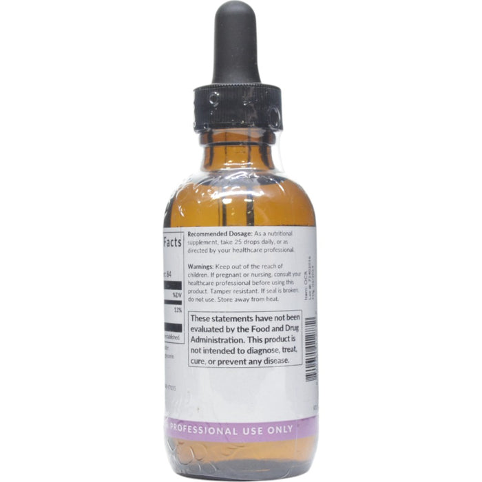 Professional Formulas Chromium Oligo 2 oz directions label