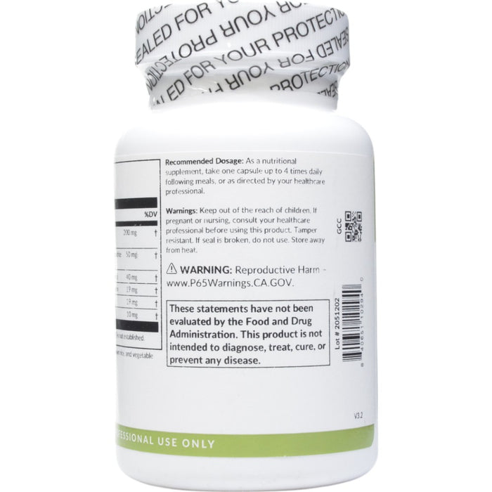 Professional Formulas Collagen Complex 60 capsules directions label