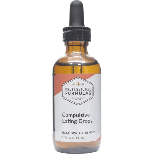 Professional Formulas Compulsive Eating Drops, 2 oz, front of bottle