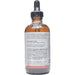 Professional Formulas Cough Tonic 4 oz active ingredients label
