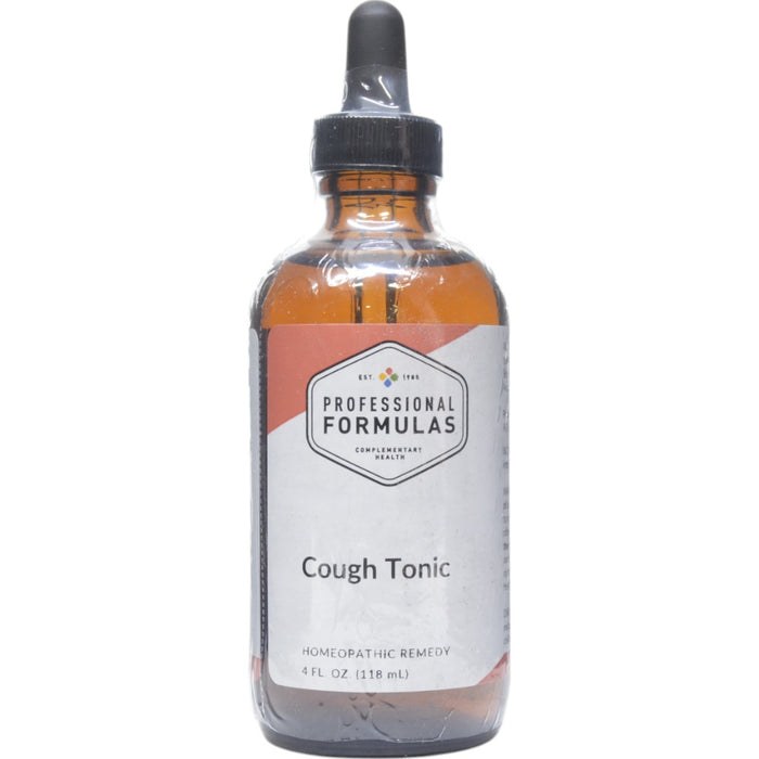 Professional Formulas Cough Tonic, 4 oz, front of bottle