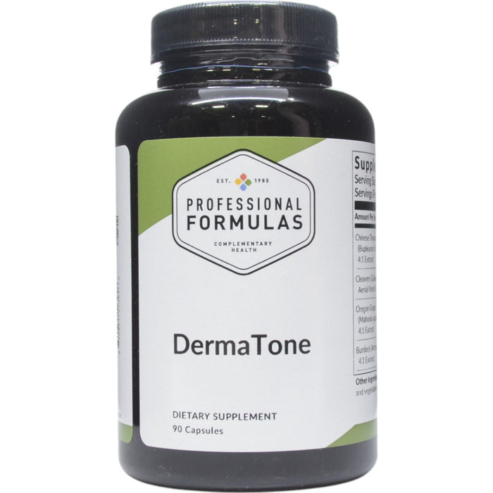 Professional Formulas DermaTone, 90 capsules, front of bottle