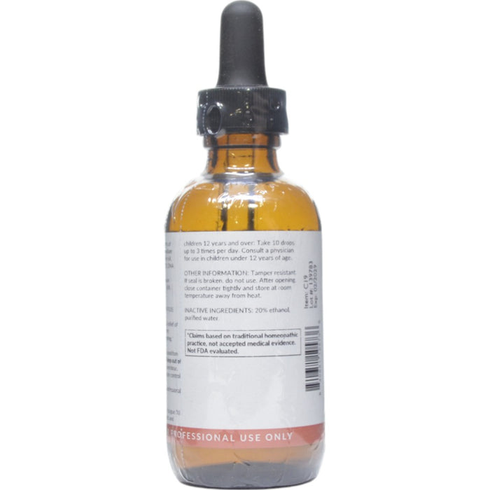 Professional Formulas DNA Insulin Drops 2 oz directions and inactive ingredients label