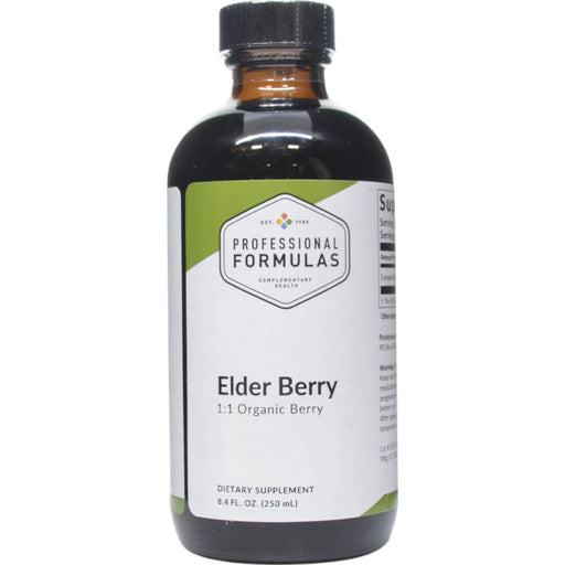 Professional Formulas Elder Berry (Sambucus nigra), 8.4 oz, front of bottle