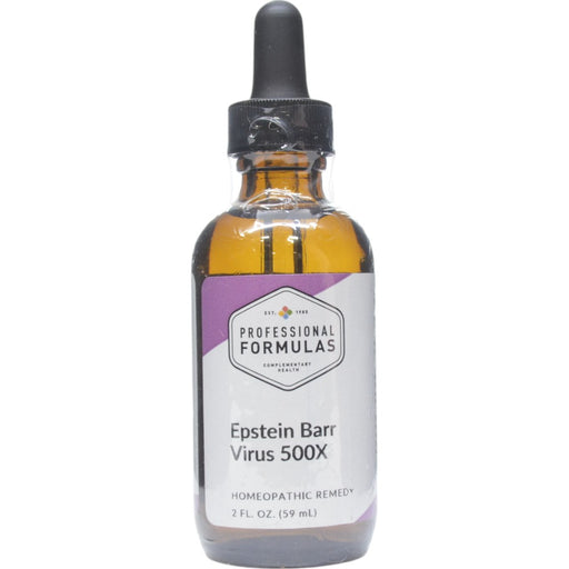 Professional Formulas Epstein Barr Virus 500X, 2 oz, front of bottle