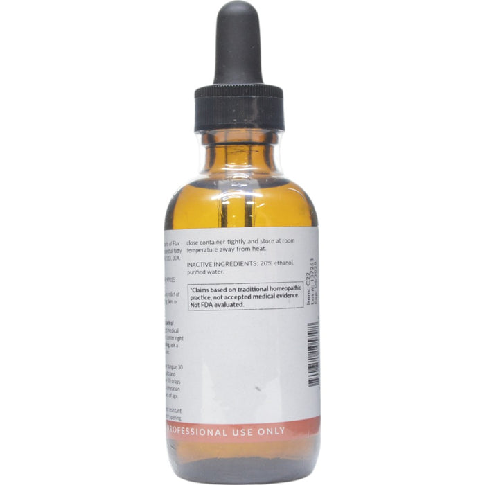 Professional Formulas Essential Fatty Acid Drops 2 fl oz directions and inactive ingredients label