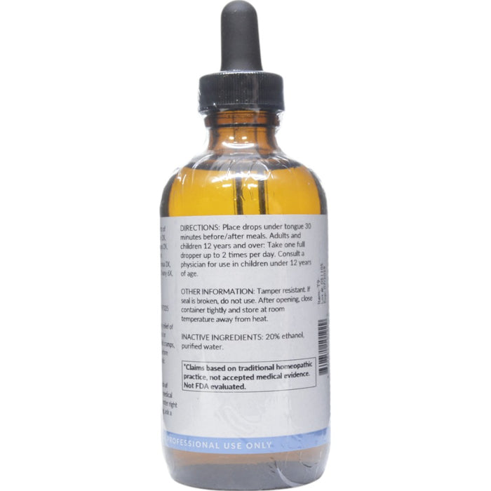Professional Formulas Female Balance Liquescence 4 oz directions and inactive ingredients label
