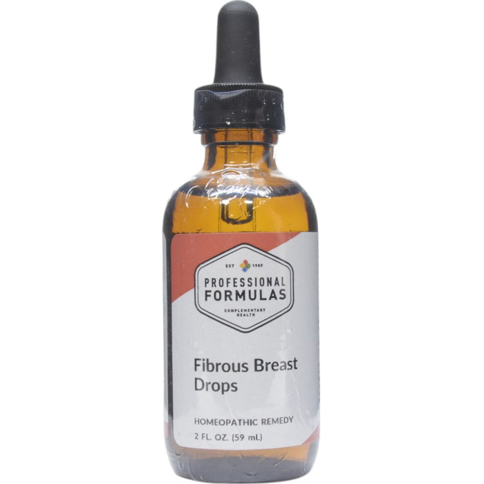 Professional Formulas Fibrous Breast Drops, 2 oz, front of bottle