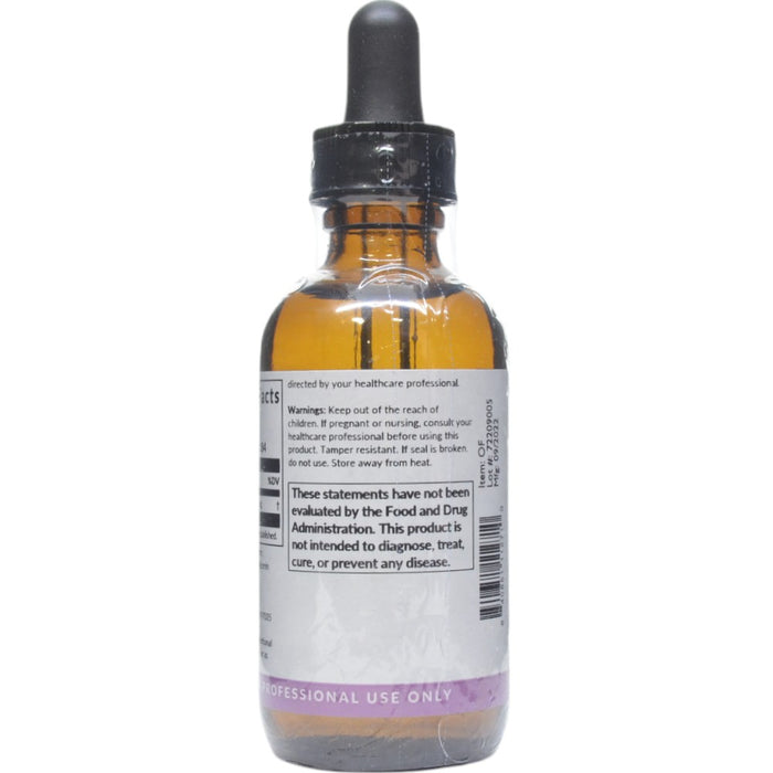 Professional Formulas Fluorine Oligo 2 oz warnings label