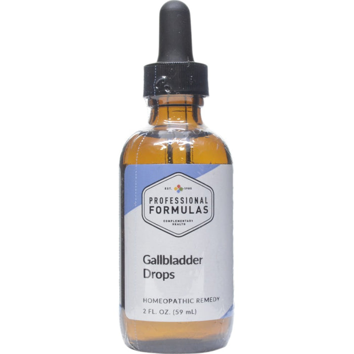 Professional Formulas Gallbladder Drops, 2 oz, front of bottle
