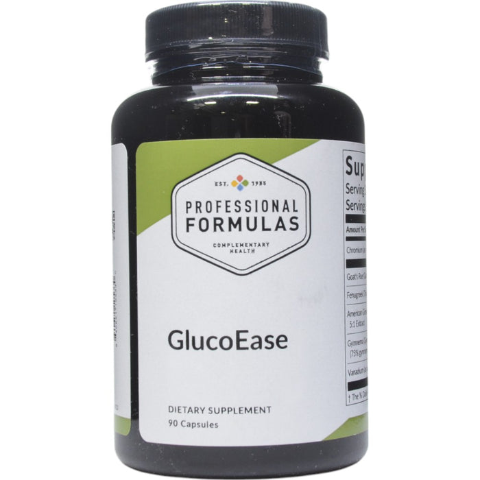 Professional Formulas GlucoEase, 90 capsules, front of bottle