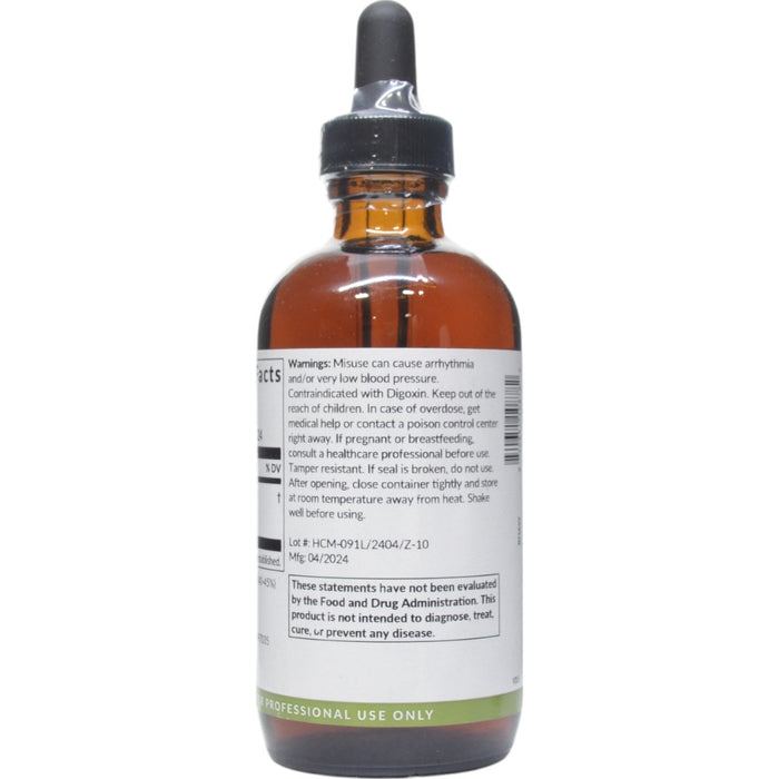 Professional Formulas Hawthorn Blend (Crataegus laevigata) 4 oz warnings label