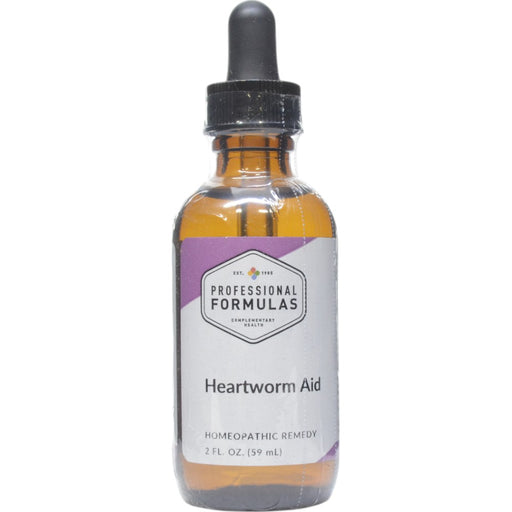 Professional Formulas Heartworm Aid, 2 oz, front of bottle
