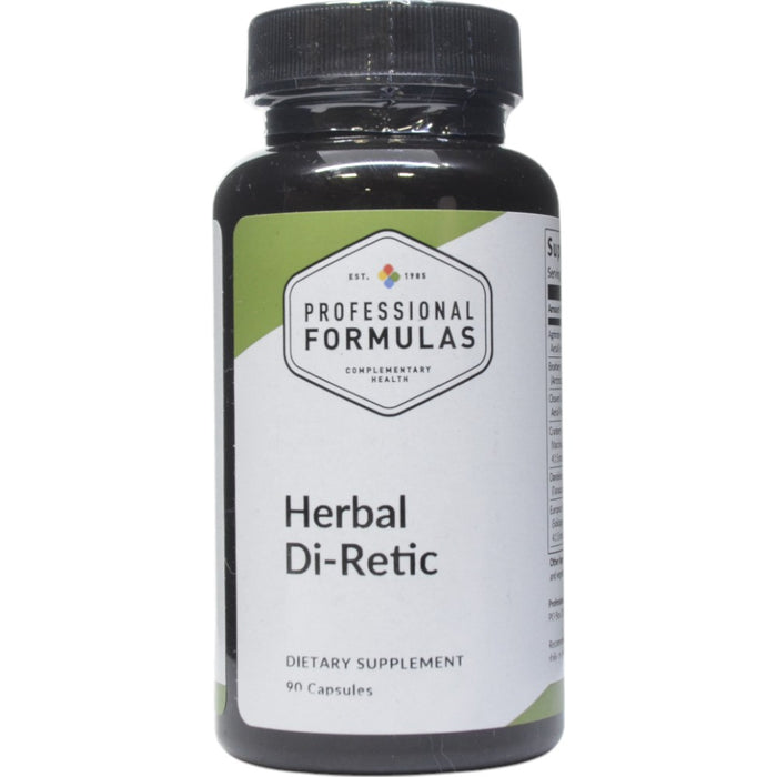 Professional Formulas Herbal Di-Retic, 90 capsules, front of bottle