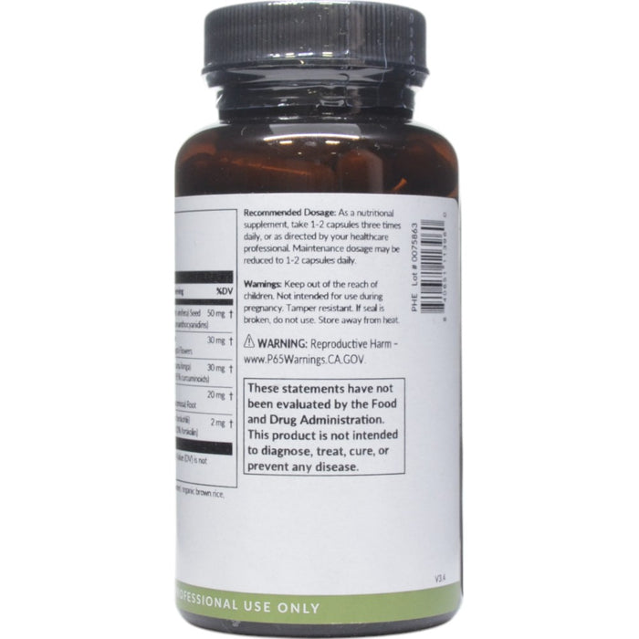 Professional Formulas Hyperease 90 capsules suggested use label