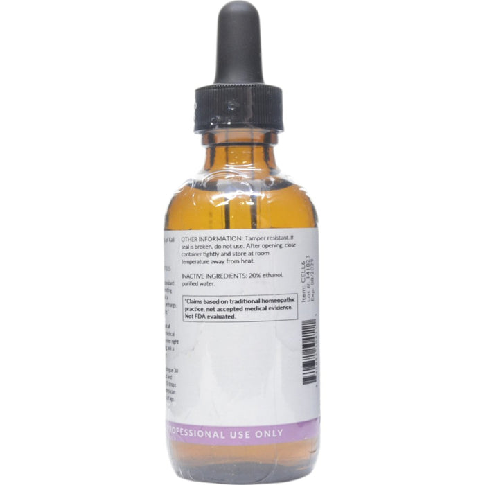 Professional Formulas Kali Phosphoricum 2 oz directions and inactive ingredients label