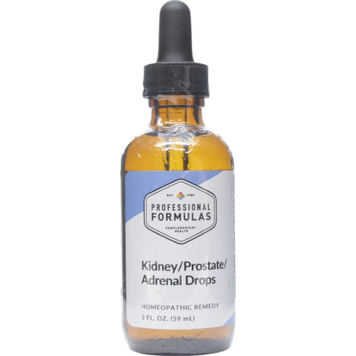 Professional Formulas Kidney/Prostate/Adrenal Drops, 2 oz, front of bottle