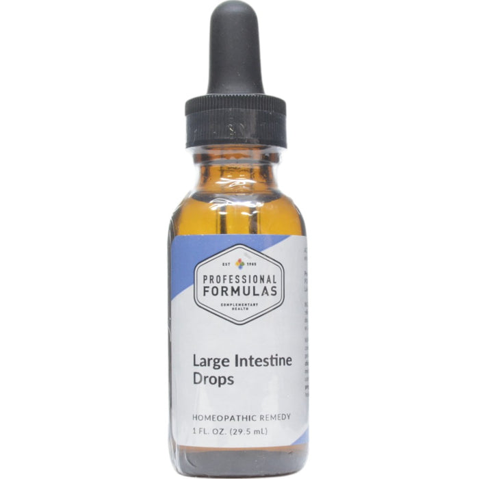 Professional Formulas Large Intestine Drops, 1 oz, front of bottle